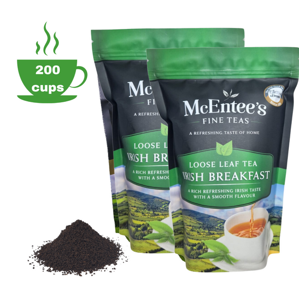 Thé de petit-déjeuner irlandais 250g (100 tasses) - McEntee's Tea