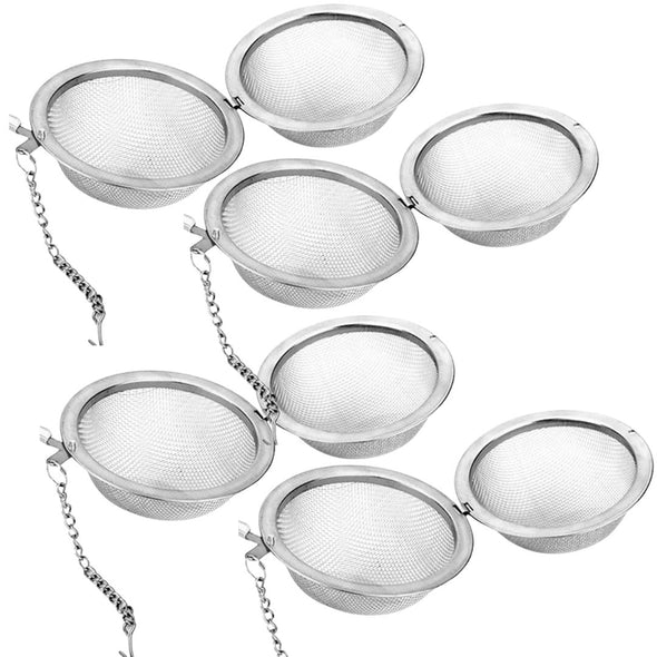 Stainless Steel Mesh Tea Ball 7cm 4 Pack