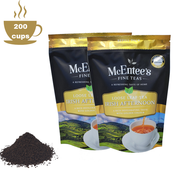 Tè pomeridiano irlandese 250g (100 tazze) - McEntee's Tea