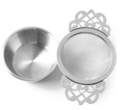 Teesieb und Ständer